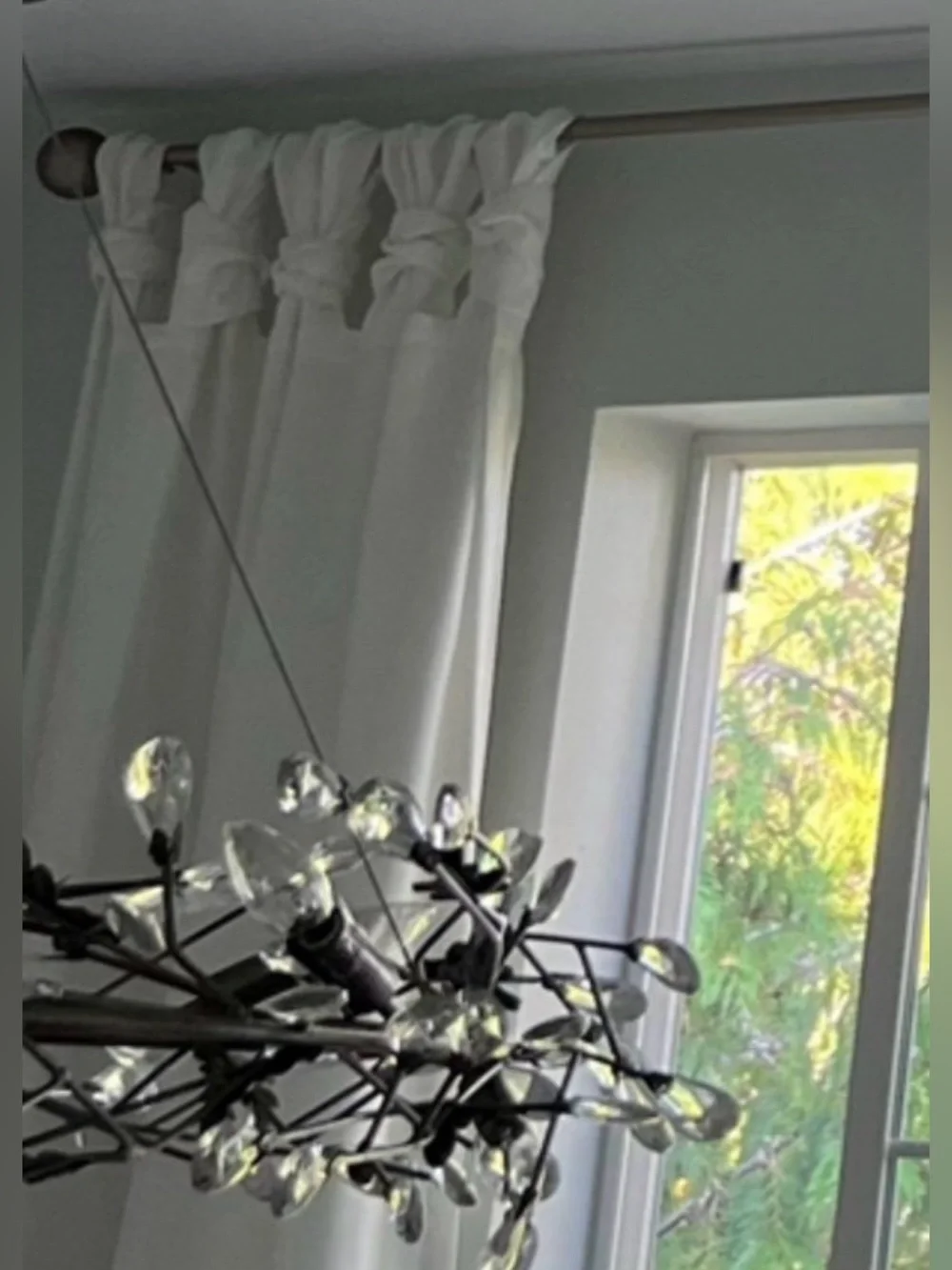 1 Pottery Barn Replacement Crystal (Bella Crystal Ring Chandelier)